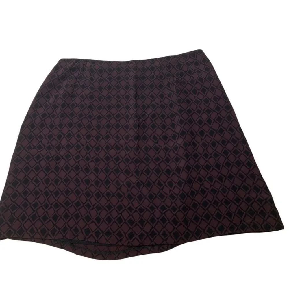 Vintage Banana Republic Geometric Patterned Skirt